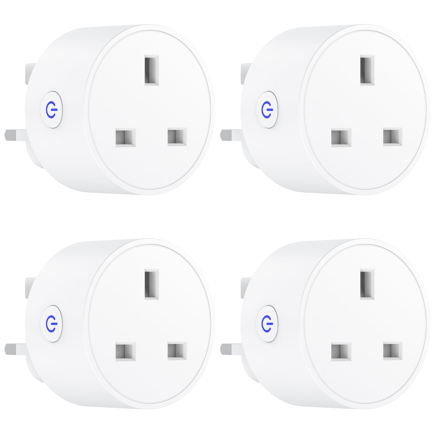 UK Smart Wifi Plug that Work with Alexa 13A ET30