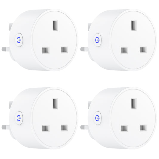UK Smart Wifi Plug that Work with Alexa 13A ET30