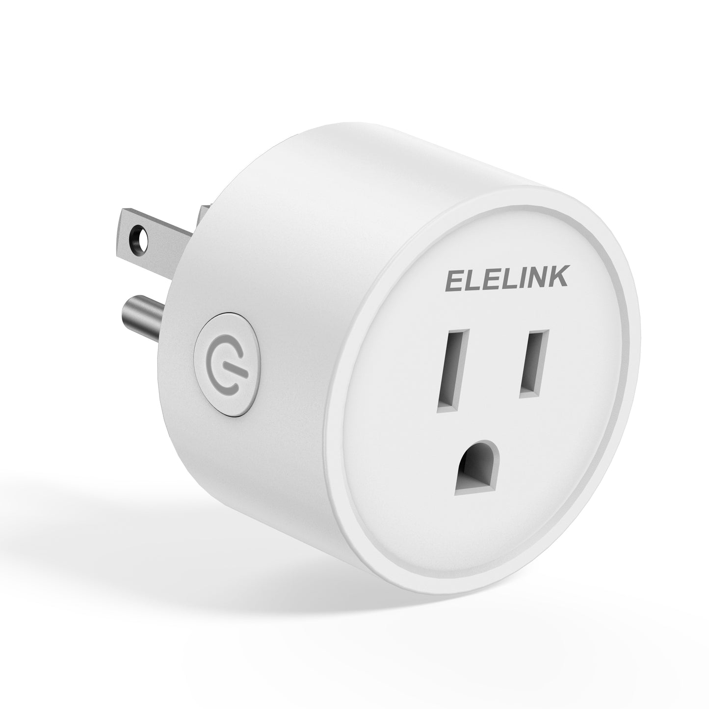 ELELINK WiFi Plugs That Work with Alexa and Google Home, Smart Outlet with Remote Control and Timer Function, 2.4GHz Wi-Fi Only