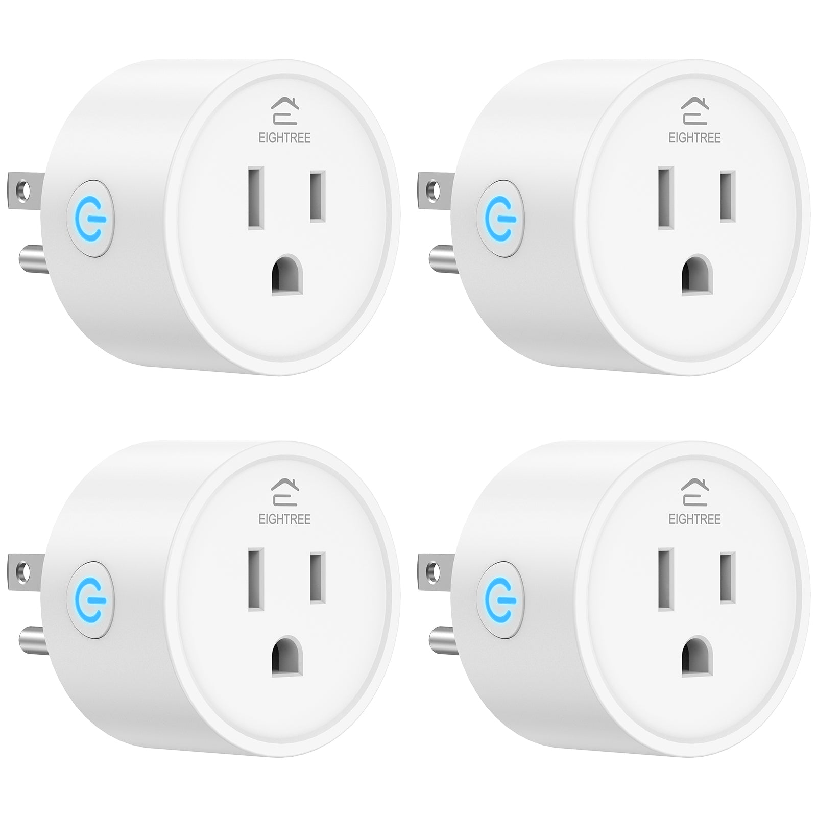 Smart Plug Compatible with Alexa and Google Assistant, WiFi Smart Outlet  ETL Certified, Timer Schedule, App Remote Control, No Hub Required, 2.4 GHz  Wi-Fi Only, 3 Pack – Lightinginside