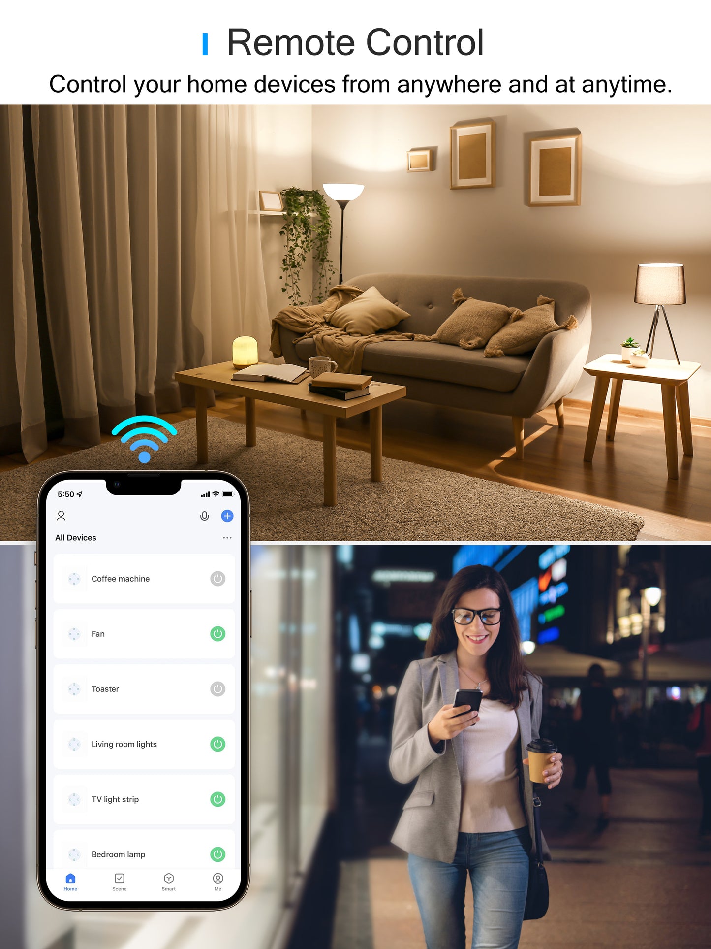 EU WLAN Smart Steckdose misst Stromverbrauchsmesser ET22