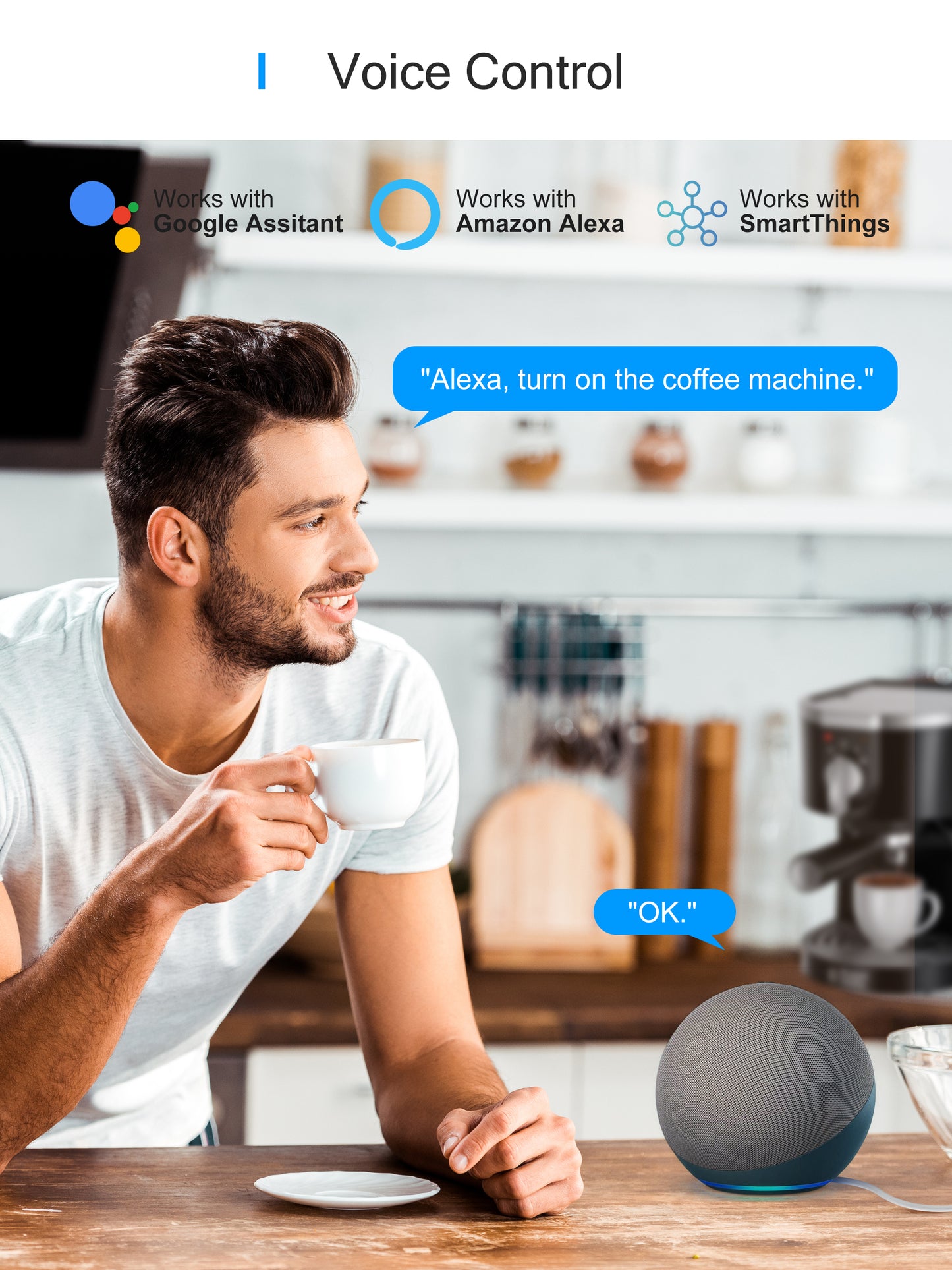 EU WLAN Smart Steckdose misst Stromverbrauchsmesser ET22