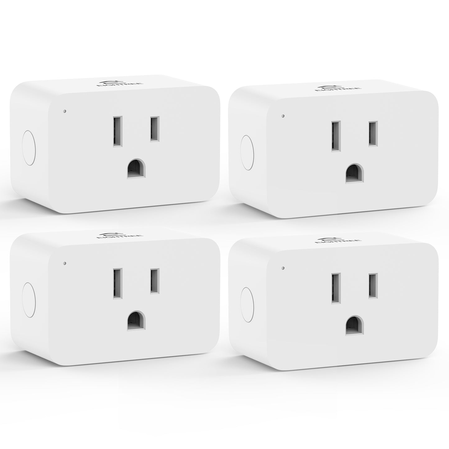 EIGHTREE Zigbee Smart Plug 15A, Energy Monitoring, 𝗭𝗶𝗴𝗯𝗲𝗲 𝗛𝘂𝗯 Required, ETL Certified, Smart Plugs That Compatible with Alexa & Home Assistant & SmartThings.