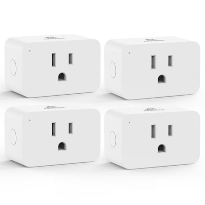 EIGHTREE Zigbee Smart Plug 15A, Energy Monitoring, 𝗭𝗶𝗴𝗯𝗲𝗲 𝗛𝘂𝗯 Required, ETL Certified, Smart Plugs That Compatible with Alexa & Home Assistant & SmartThings.