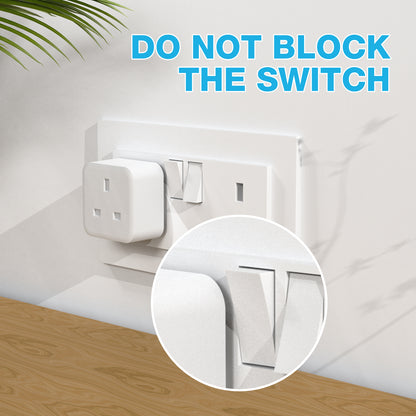 EIGHTREE Smart Plug with Energy Monitoring, 13A Smart Plugs that Work with Alexa, Google Home, SmartThings, Wireless Remote Control Timer Plug, 2.4 GHz Only Wi-Fi Plug