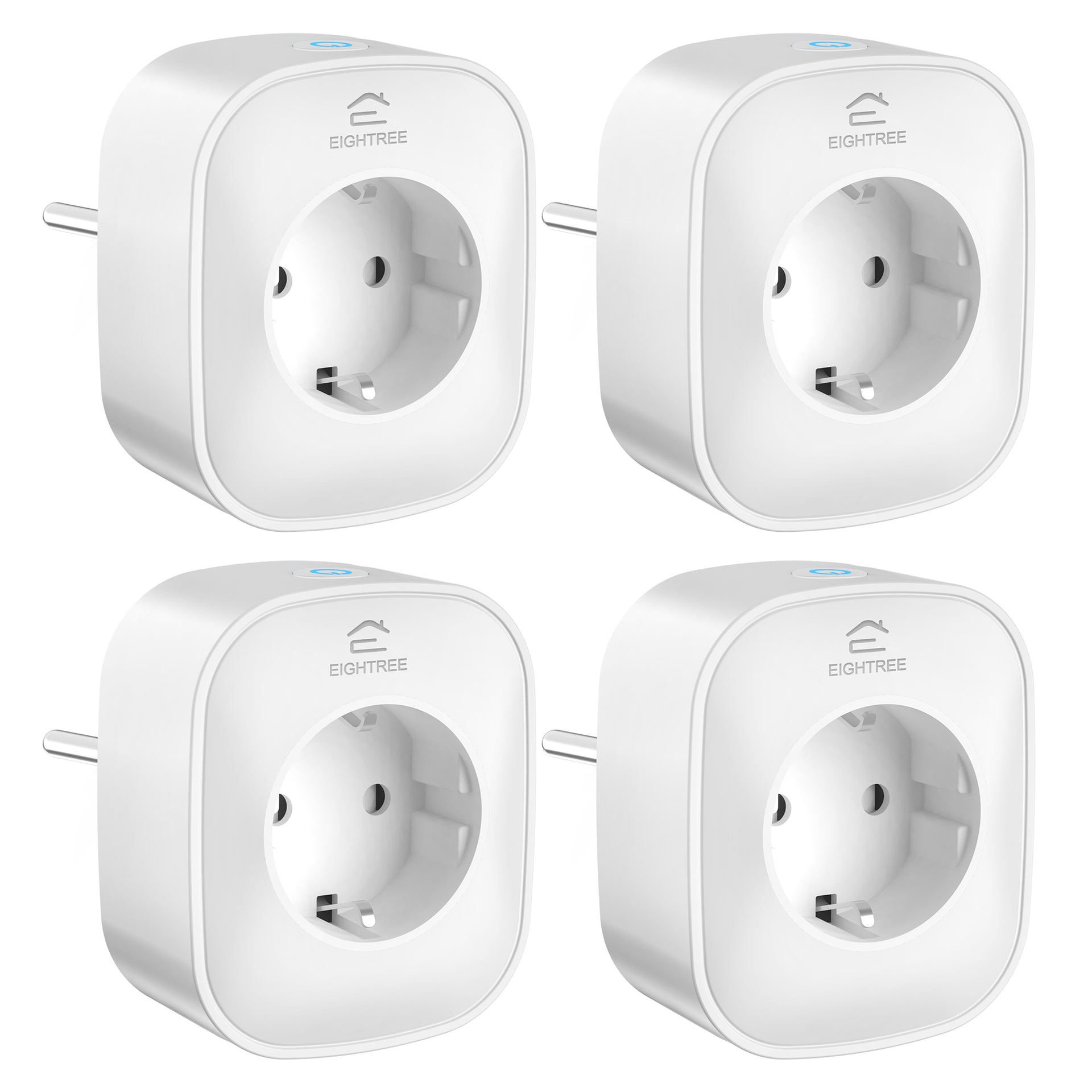 EIGHTREE ET01B-4 Compatible WiFi Outlet Plug User Manual