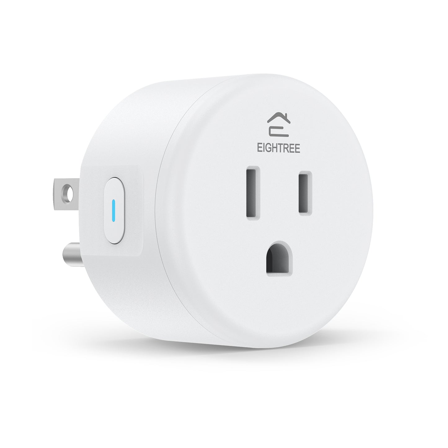EIGHTREE Smart Plug, WiFi Outlet Works with Alexa & Google Home, Smart Home Socket with Remote Control & Timer Function, 2.4GHz WiFi Only